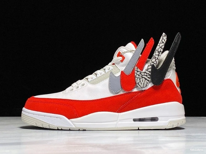 TBK 3 University Tinker CJ0939-100 Air White Jordan Retro Red 0808